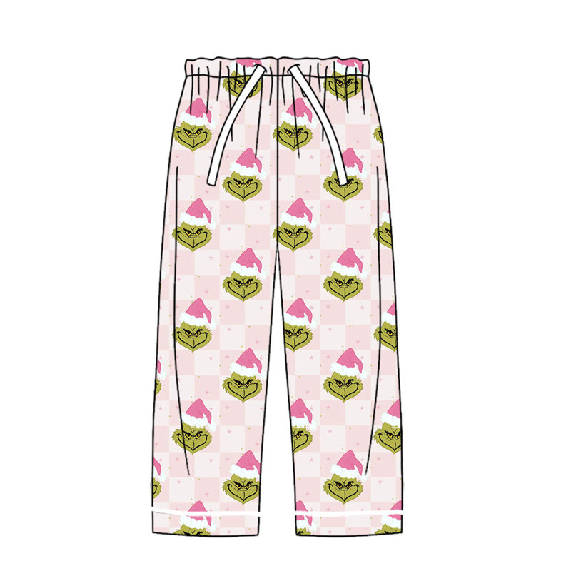 Pre-order Adult Women Christmas Green Frog Pants Pajamas