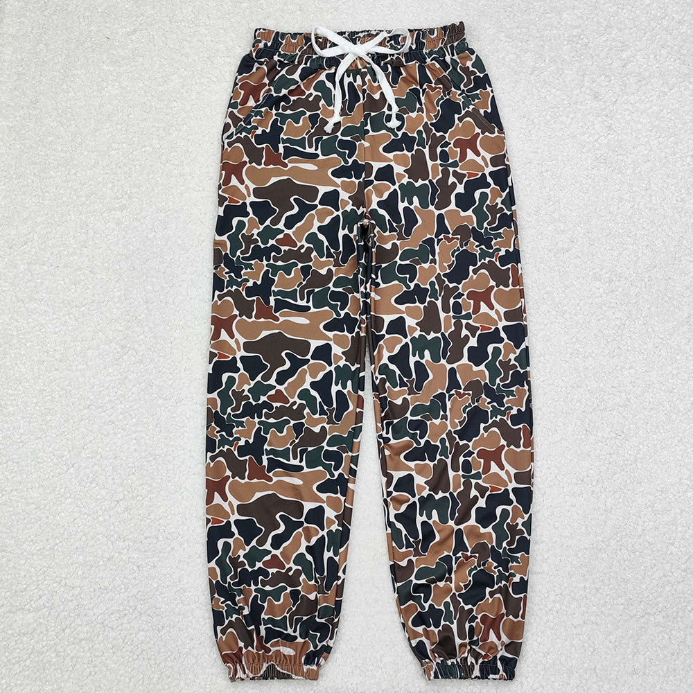 Adult Women Camouflage Yoga Active Wear Sportswear Bottom Jogger Pants