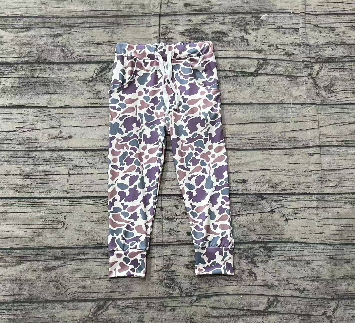 RTS Baby Boy Kids Duck Hunting Camo Pocket Pants（ No moq )