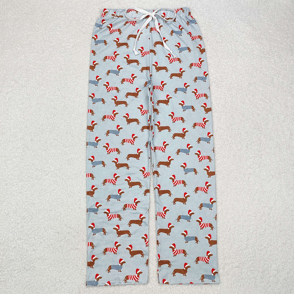 Baby Boy Girl Adult Women Men Christmas Dog Sibling Family Pajamas Romper Clothes Set