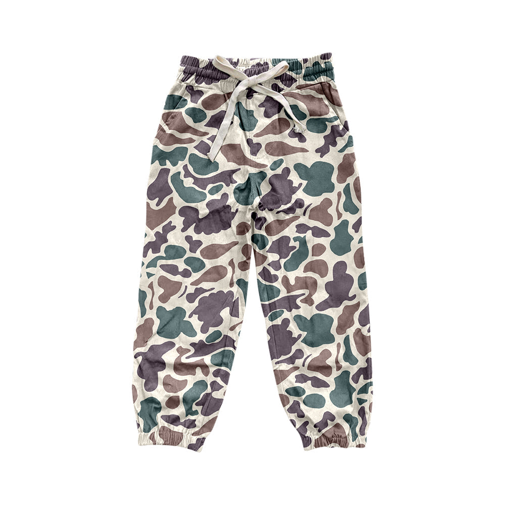 Pre-order Baby Boy Kids Camo Hunting Jogger Pants