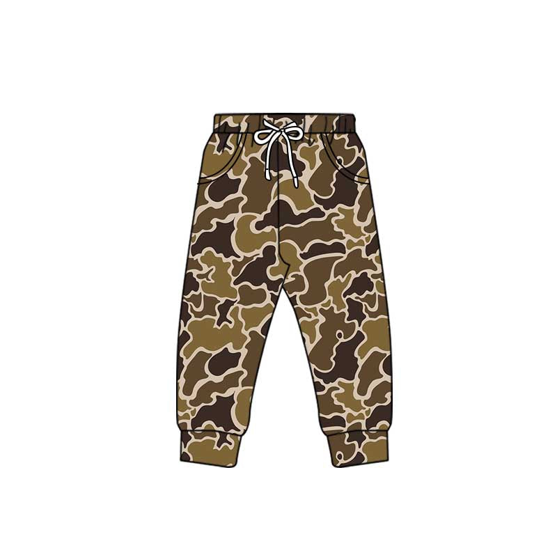 Pre-order Adult Women Camo Pocket Bottom Pants