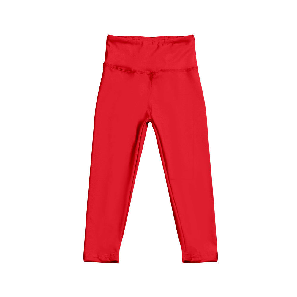 Preorder Baby Girl Red Yoga Legging Pants