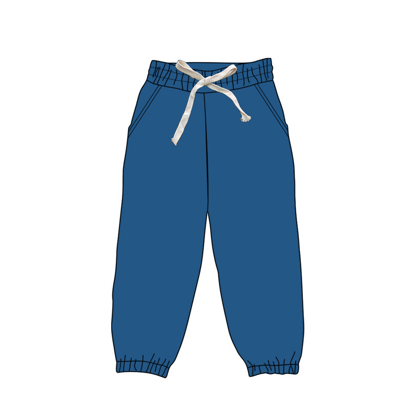Preorder Adult Women Dark Blue Jogger Yoga Bottom Pockets Pants