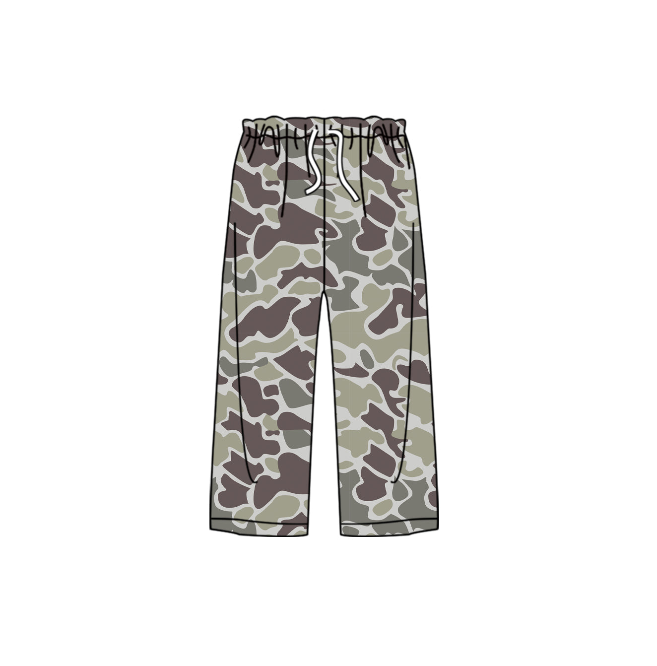 ( Moq 5 ) Preorder Adult Women Camo Pants Pajamas Bottom