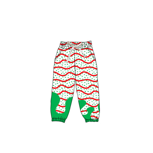 ( Moq 5 ) Preorder Baby Kids Toddler Cookie Christmas Drips Yoga Active Pockets Jogger Pants