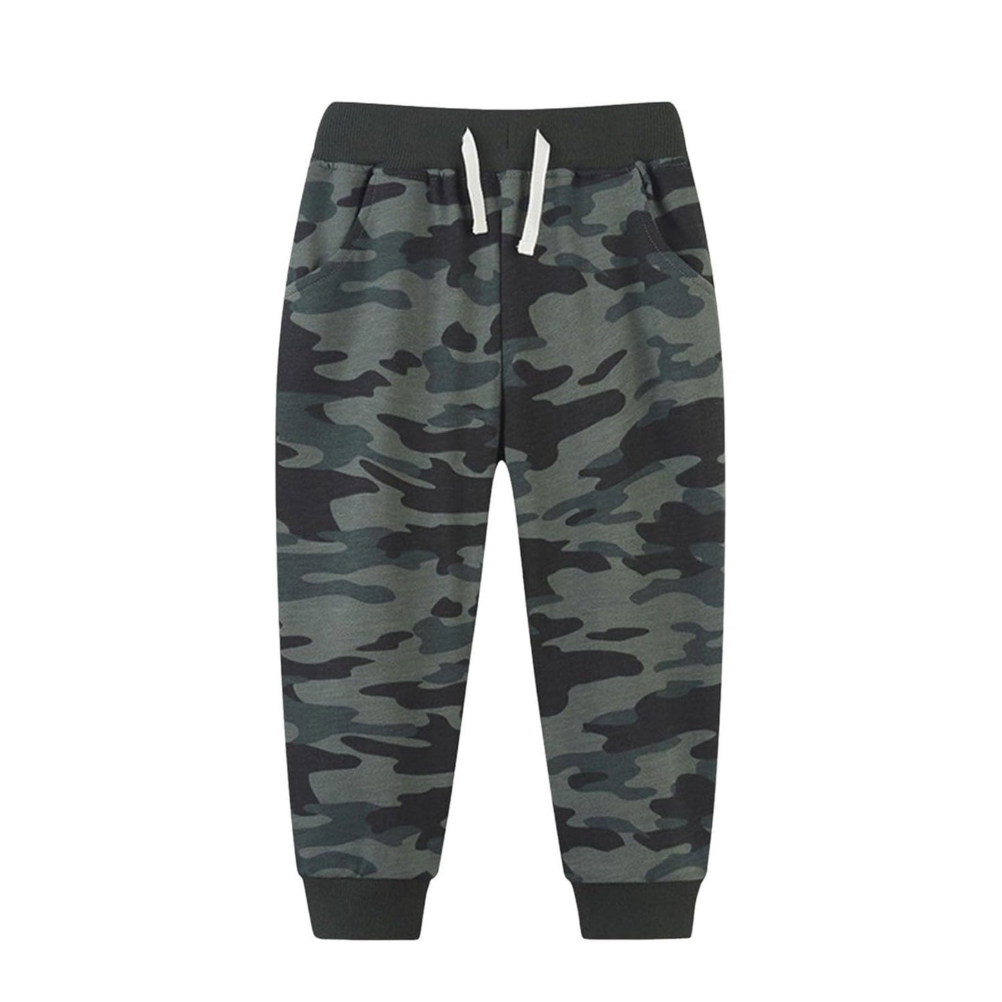 ( Moq 5 ）Preorder Baby Boys Camo Pockets Joggers Pants Bottom