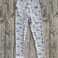 Adult Women Grey Camo Yoga Active Legging Pockets Pants Bottoms