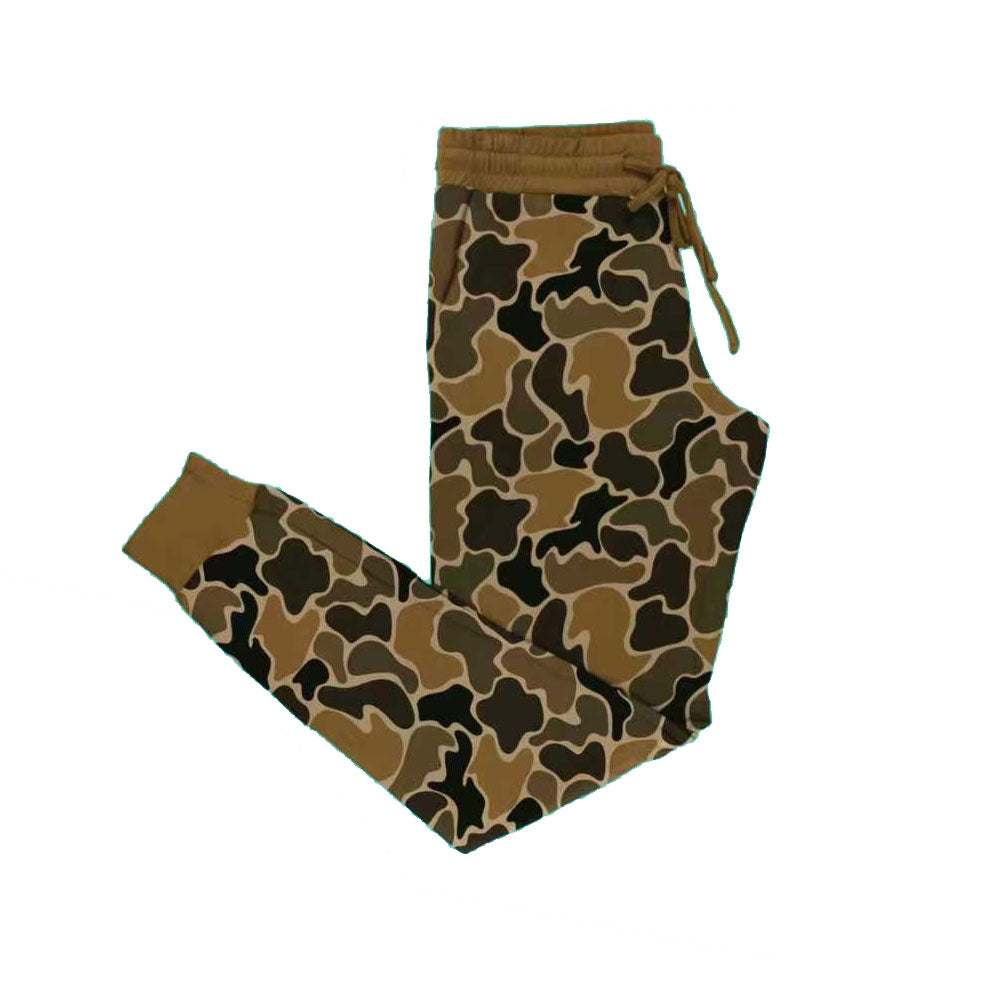 ( Moq 5 ) Preorder Adult Woman Brown Camo Pants Bottoms Clothes
