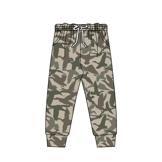 ( Moq 5 ) Preorder Baby Boys Kids Pockets Ducks Pants Joggers