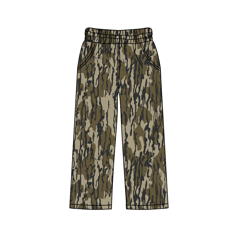 ( Moq 5 ) Preorder Adult Women Camo Pockets Pants Southern Bottom Trousers