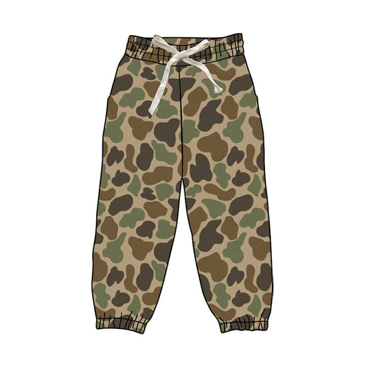 ( Moq 5 ) Preorder Baby Boys Toddler Camo Jogger Pants Bottoms Clothes