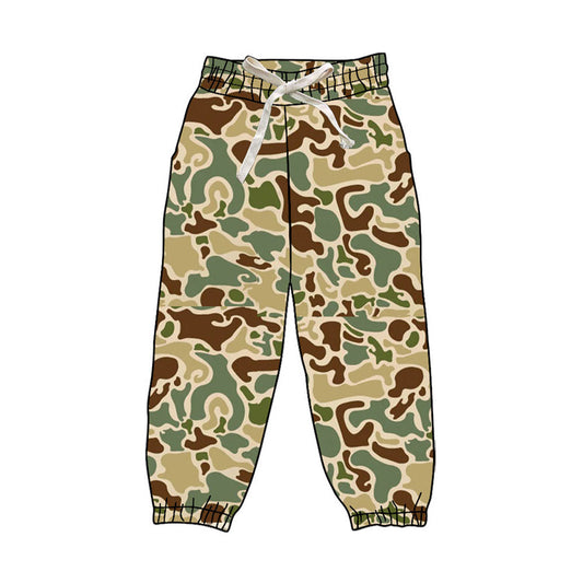 ( Moq 5 ) Preorder Baby Boys Kids Camo Jogger Pants Bottoms Clothes