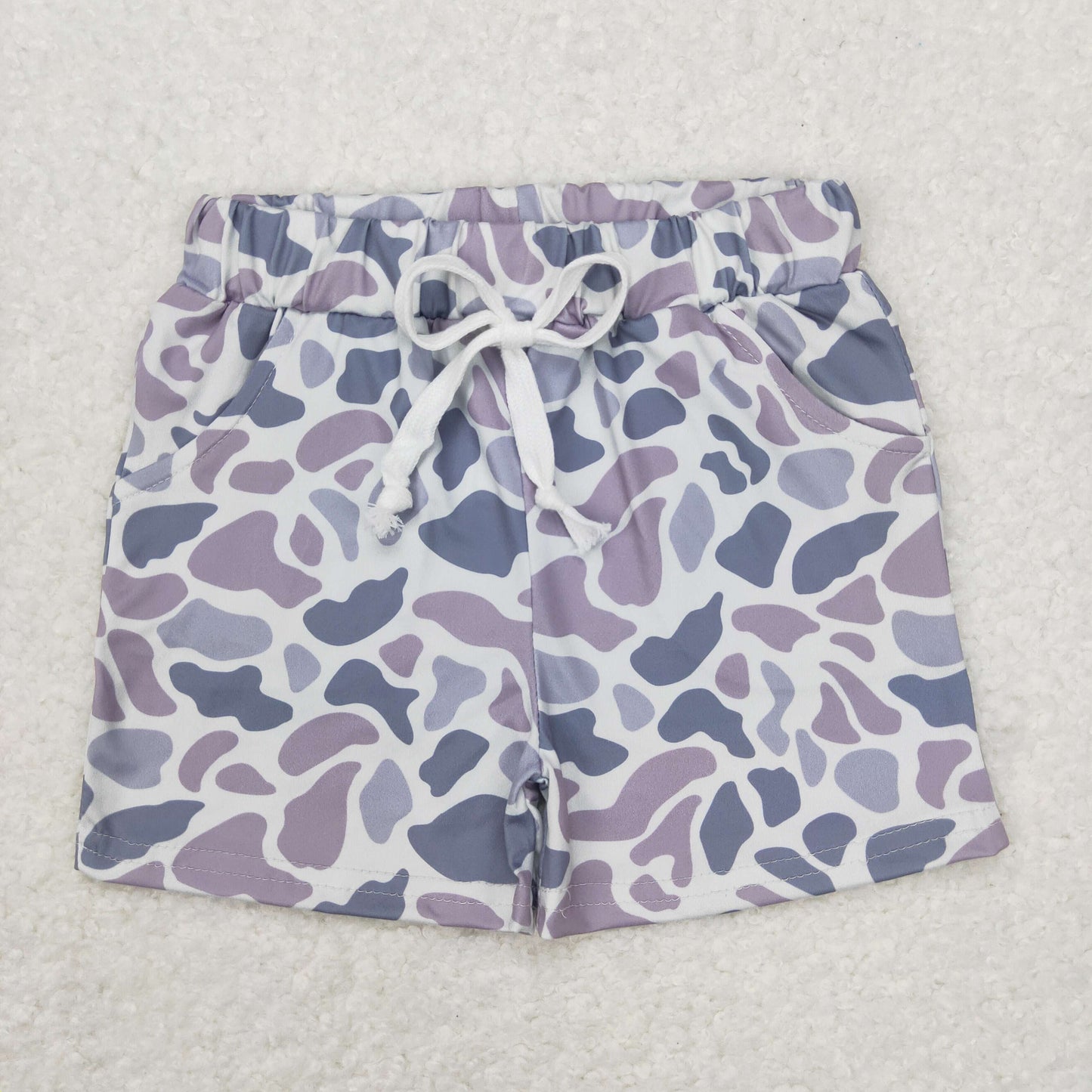 SS0140 Baby Boy Camo Pocket Shorts