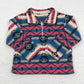 BT0353 Baby Girl Zipper Overcoat Aztec Coat Jacket Pullover