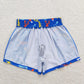 Baby Boy Crawfish Blue One Piece Swimsuits Trunks Swimwear