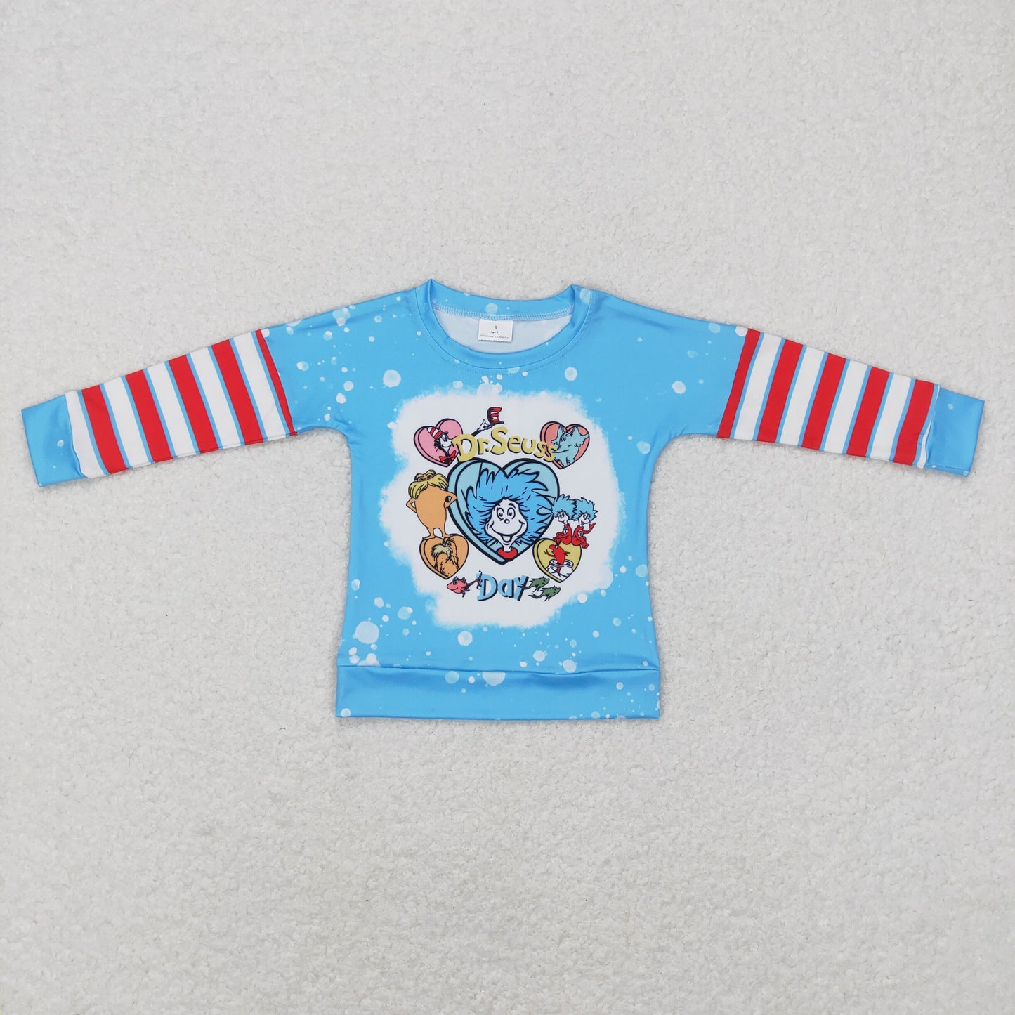 BT0412 Baby Boy Long Sleeves Dr Blue Shirt