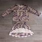 ( No moq ) Preorder Baby Girls Kids Long Sleeves Shirt Scallop Pockets Skirt Shorts Camo Set Clothes