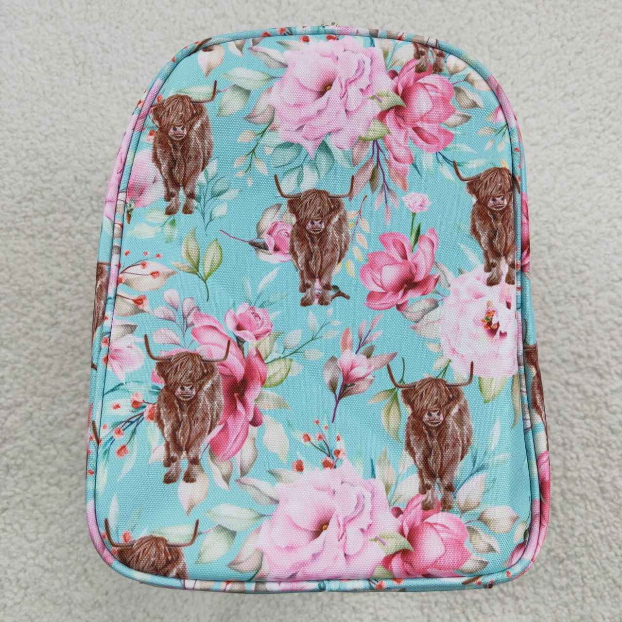 BA0084 Kids Adult Floral Travel Duffle Bag