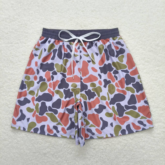 Adult Men Camo Swimming Trunks Shorts