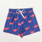 Baby Boy Summer Crabs Fishes Swimsuit Trunks Sibling Swimwear Clothes RTS