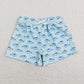 Baby Boy Summer Crabs Fishes Swimsuit Trunks Sibling Swimwear Clothes RTS