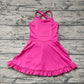 Baby Girls Sleeveless Pink Dress