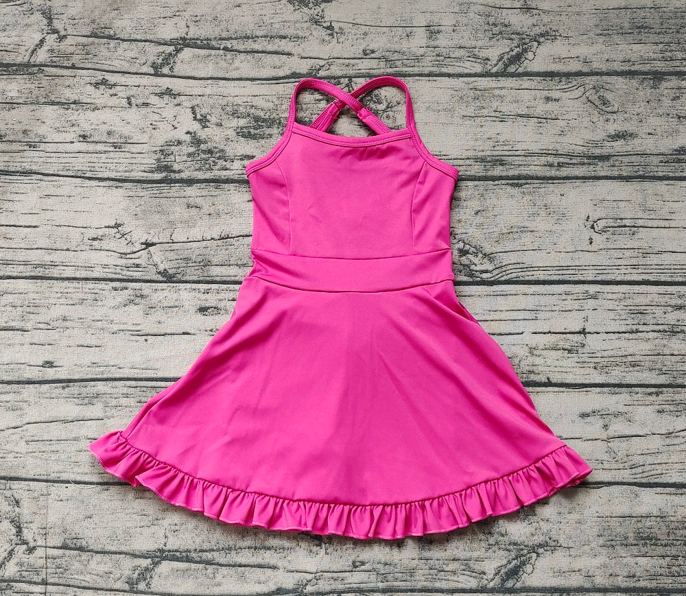 Baby Girls Sleeveless Pink Dress