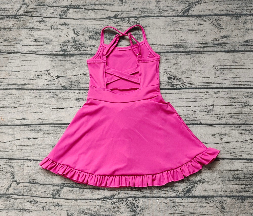 Baby Girls Sleeveless Pink Dress