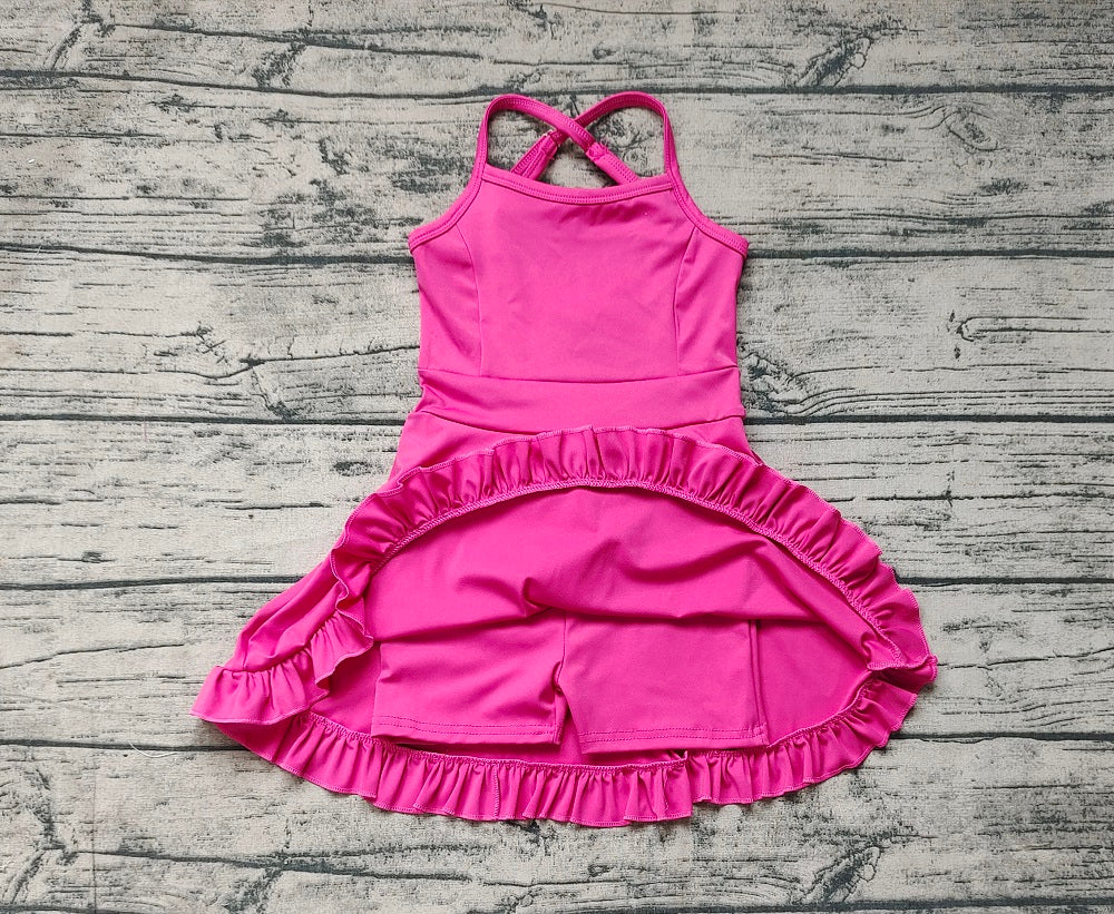 Baby Girls Sleeveless Pink Dress