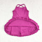 Baby Girl Sleeveless Yoga Active Wear Sibling Knee Length Dress RTS