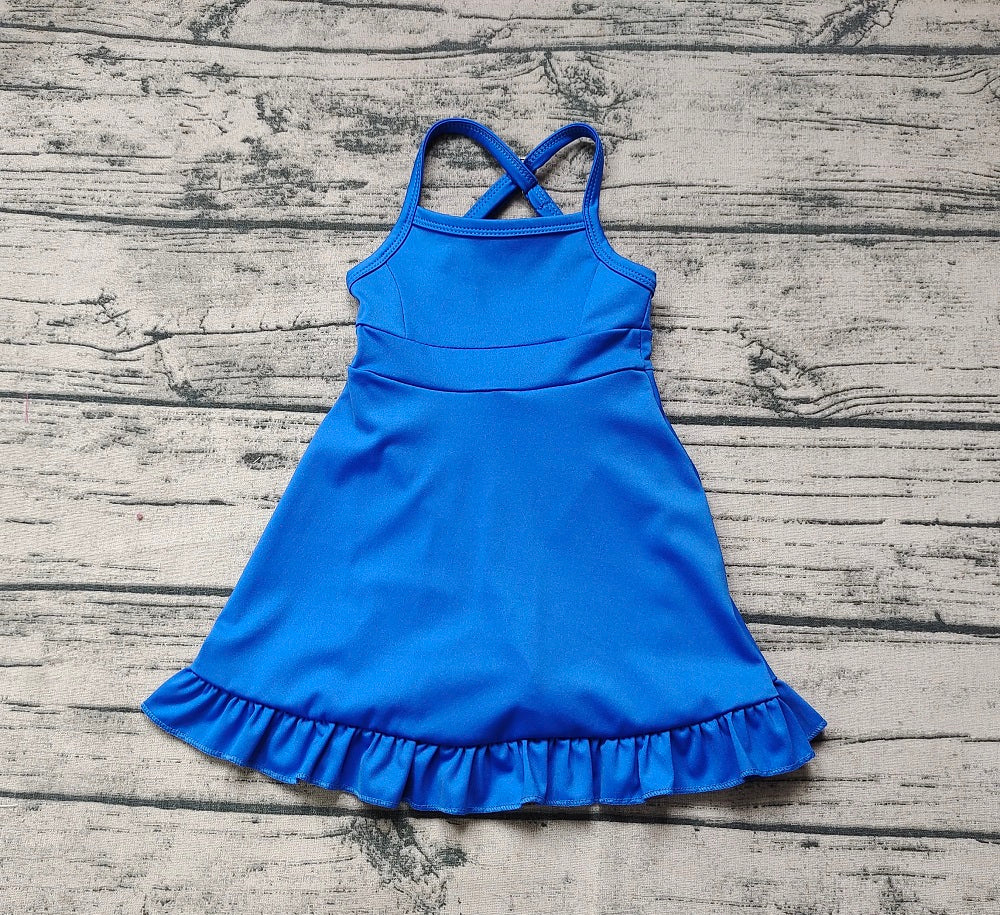 Baby Girl Sleeveless Blue Dress