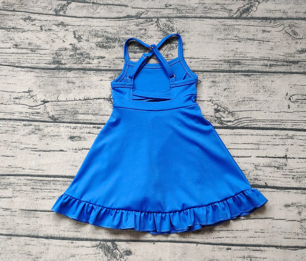 Baby Girl Sleeveless Blue Dress