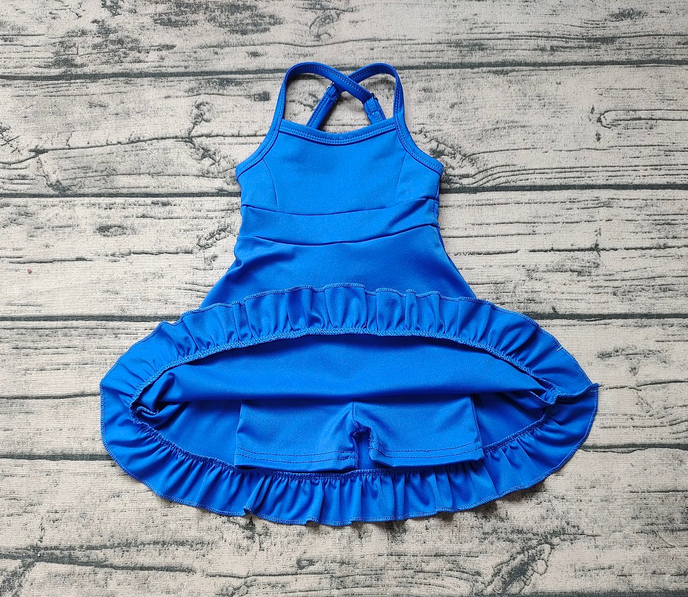 Baby Girl Sleeveless Blue Dress