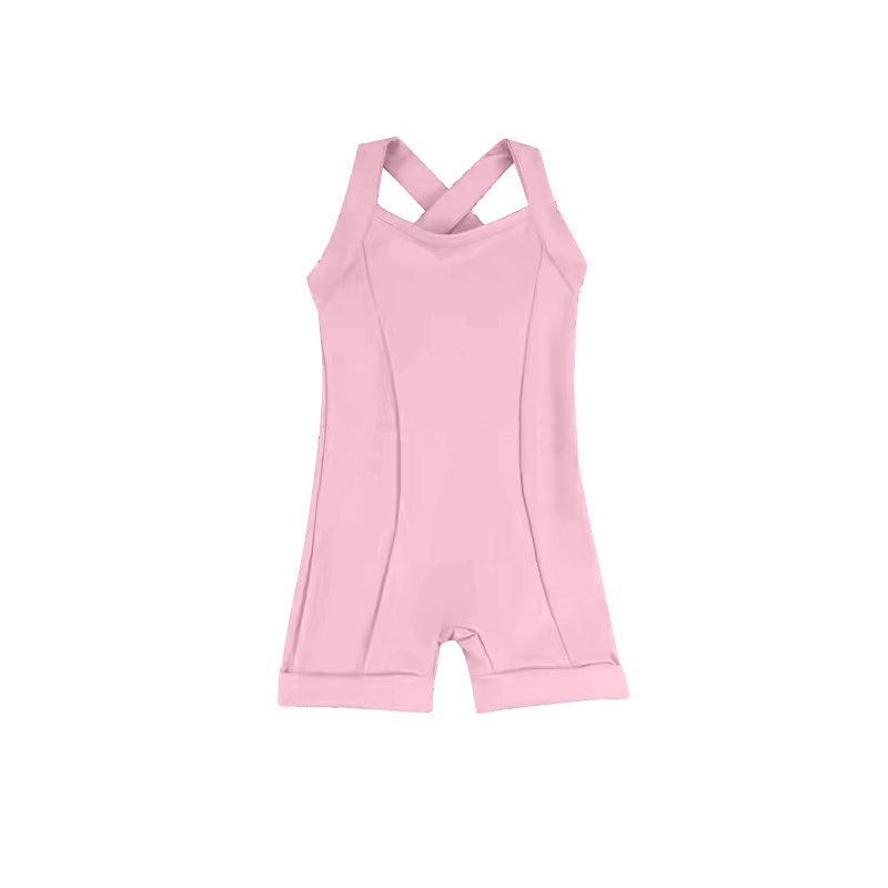 Pre-order Baby Girl Pink Active Wear Sports Jumpsuit