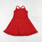 1-6 Colors Baby Girl Sleeveless Yoga Active Wear Skorts Dress Sibling Clothes RTS
