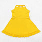1-6 Colors Baby Girl Sleeveless Yoga Active Wear Skorts Dress Sibling Clothes RTS