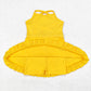 1-6 Colors Baby Girl Sleeveless Yoga Active Wear Skorts Dress Sibling Clothes RTS