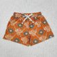 Baby Boy Summer Western Cactus Cows Trunks Sibling Swimsuit RTS