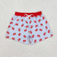 Baby Boy Summer Crabs Fishes Swimsuit Trunks Sibling Swimwear Clothes RTS