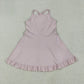 Baby Girl Toddler Sleeveless Yoga Active Sibling Knee Length Dress RTS