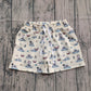 Baby Boy Toddler Boats Crabs Pockets Swim Trunks Shorts Swimwear RTS