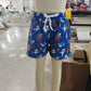 Boys Kids Toddler Sharks Pockets Swim Trunks Shorts Swimwear RTS