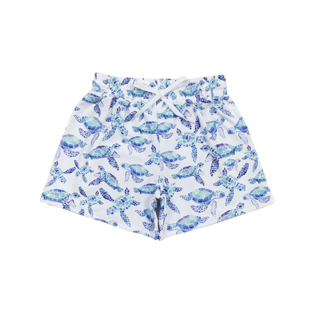 ( Moq 5 ) Preorder Baby Boys Kids Crocodiles Swim Trunks Shorts Swimwear