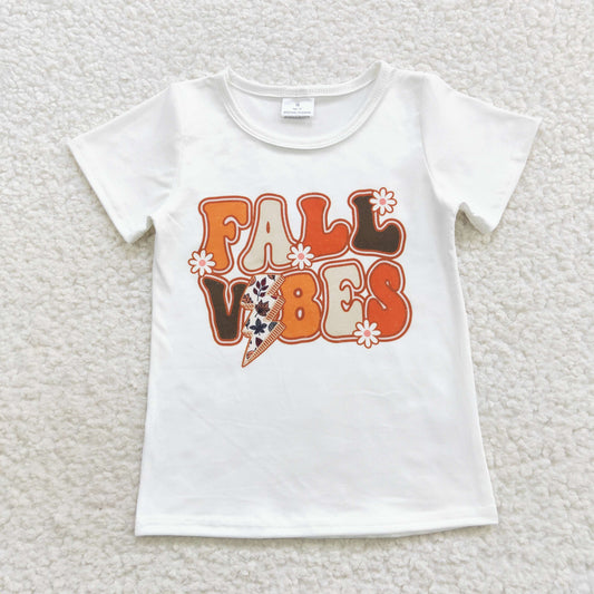 GT0277 Baby Girl Short Sleeves Fall Shirt