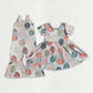 Baby Girl Easter Eggs Sibling Jumpsuit Dress Clothes