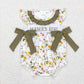 Baby Kids Toddler Embroidery Mama's Girl Floral Bows Sibling Romper Dress Clothes RTS