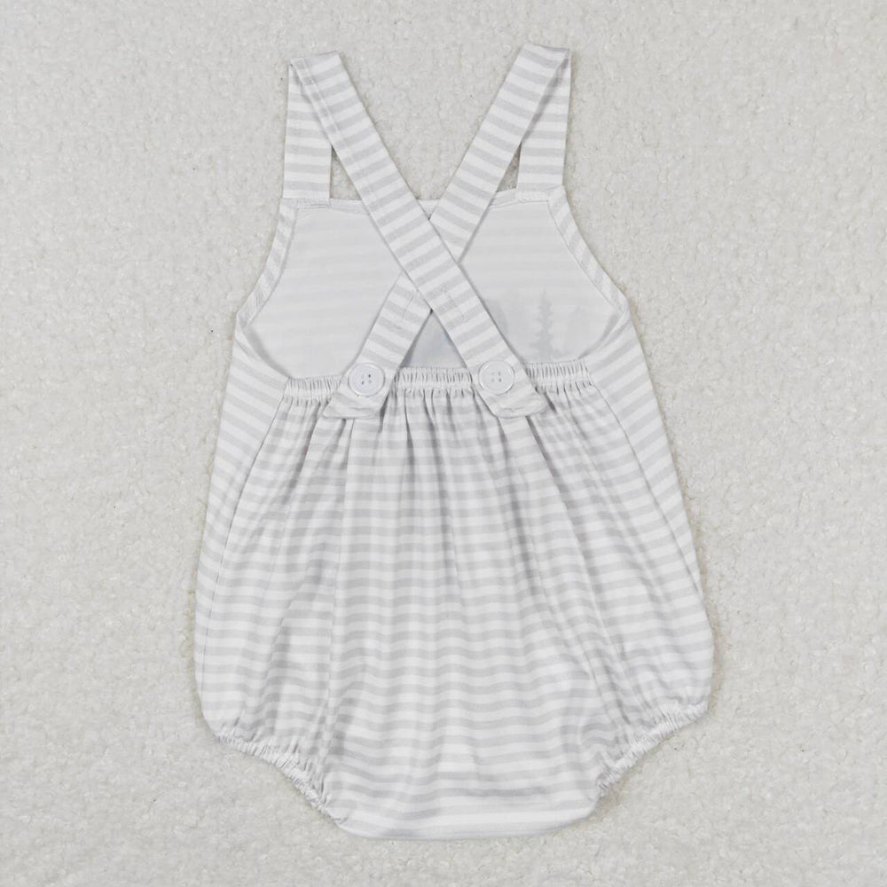 Sibling Baby Boys Girls Toddler Dogs Bubble Rompers Sets Hunting Clothes RTS