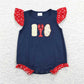 Baby Boy Girl Embroidery Crawfish Summer Sibling Romper Set Clothes RTS