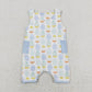 Baby Boy Girl Easter Eggs Sibling Spring Romper Dress Clothes Set